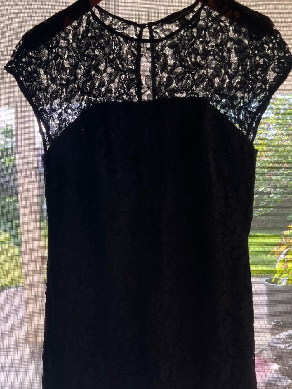 Banana Republic lace sheath dress